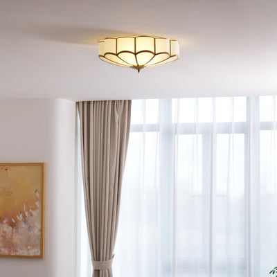 Delira Plafondlamp Glazen Bloemvorm