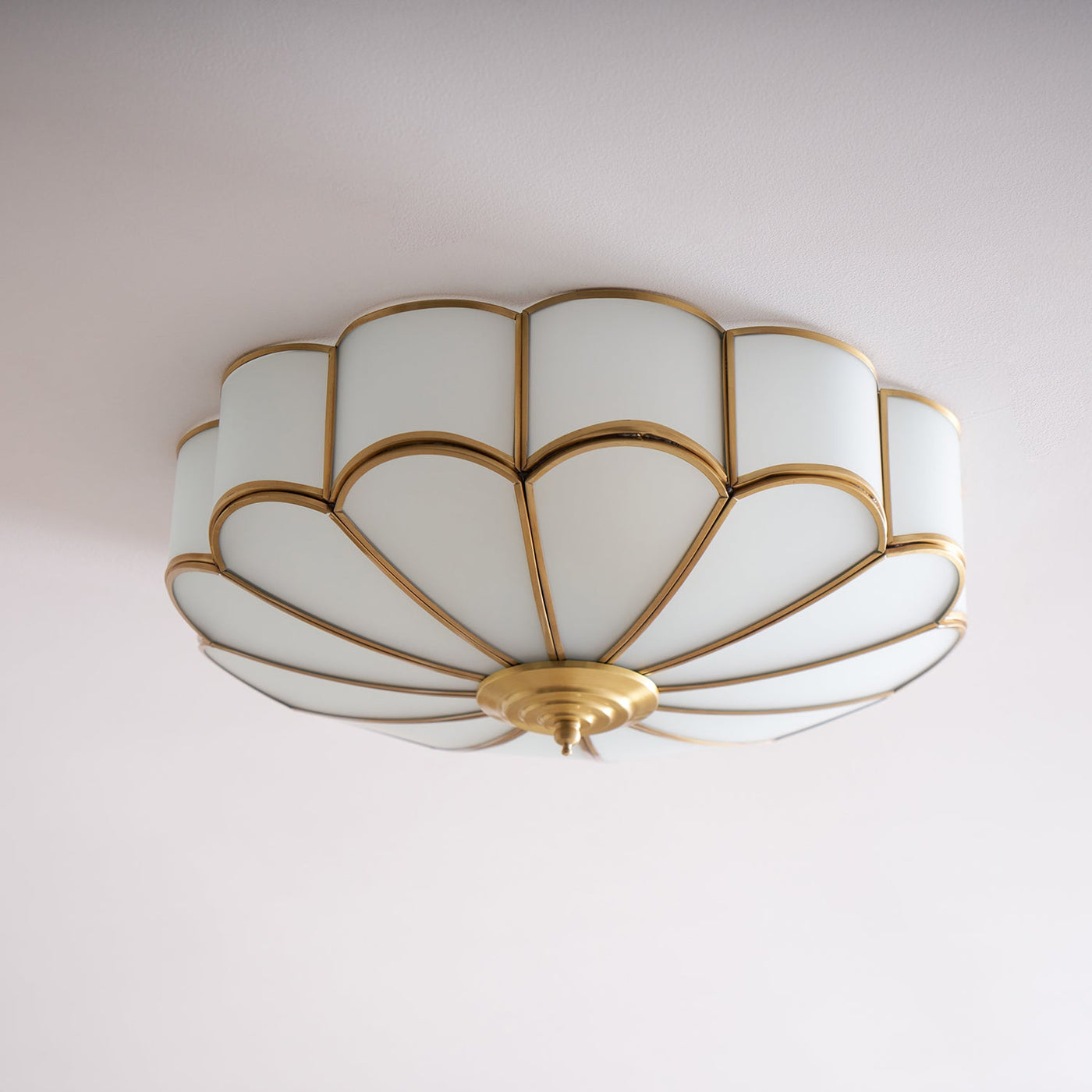 Delira Plafondlamp Glazen Bloemvorm