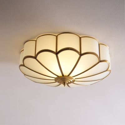Delira Plafondlamp Glazen Bloemvorm