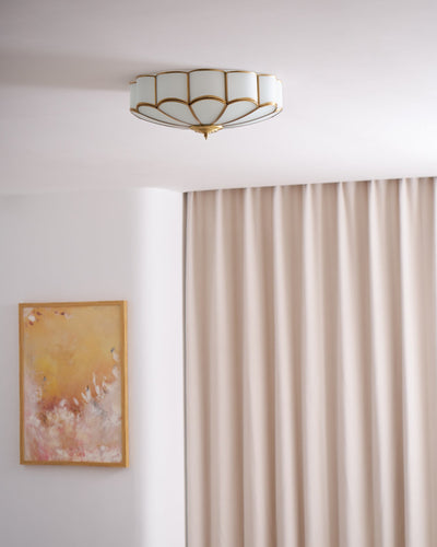 Delira Plafondlamp Glazen Bloemvorm