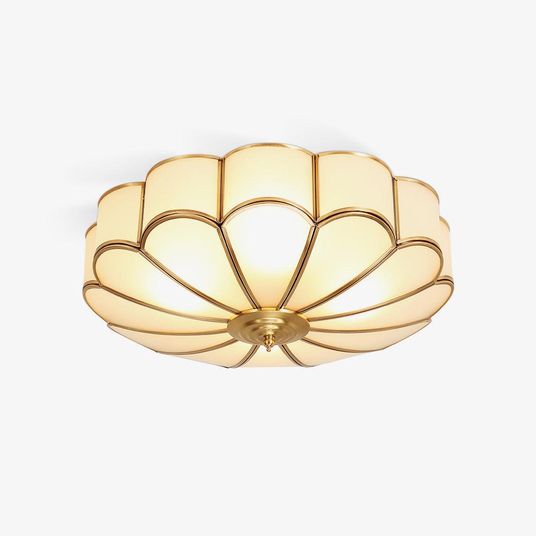 Delira Plafondlamp Glazen Bloemvorm
