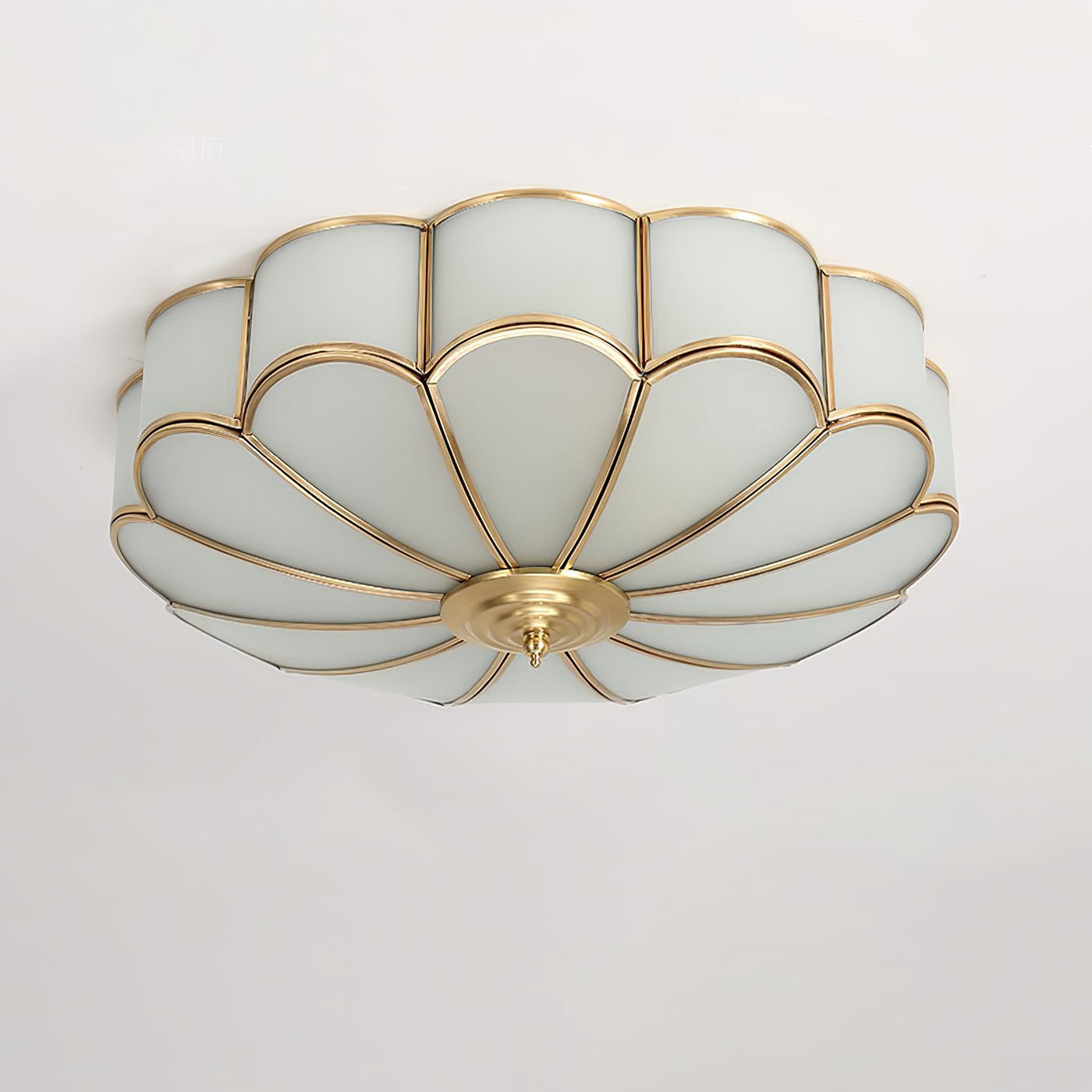 Delira Plafondlamp Glazen Bloemvorm