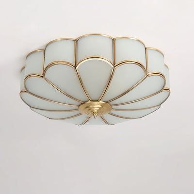 Delira Plafondlamp Glazen Bloemvorm
