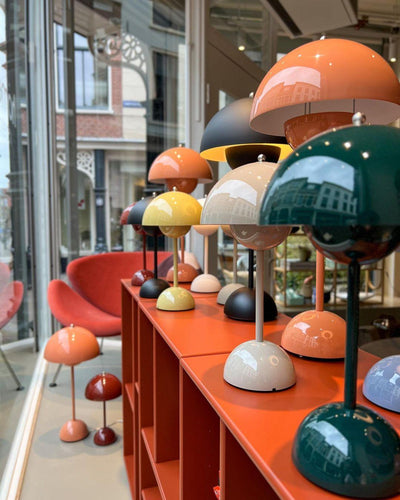 Delira Bureaulamp Metaal Bolvormig Design