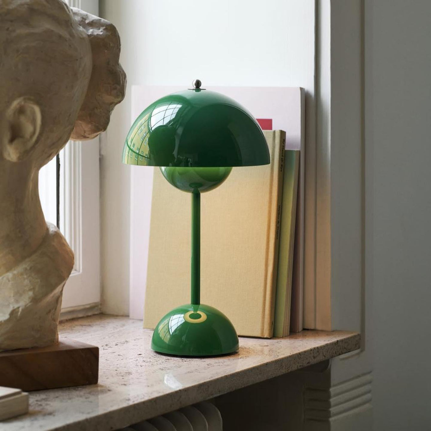 Delira Bureaulamp Metaal Bolvormig Design