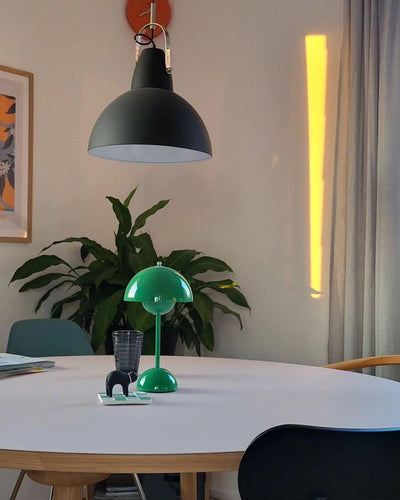 Delira Bureaulamp Metaal Bolvormig Design