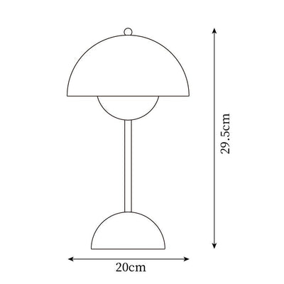 Delira Bureaulamp Metaal Bolvormig Design