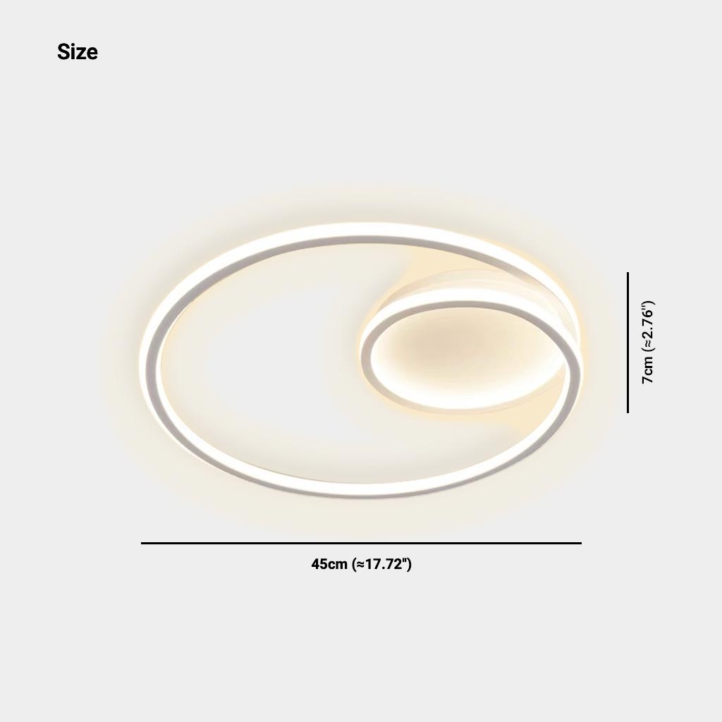 Delira Plafondlamp Cirkel Minimalistisch