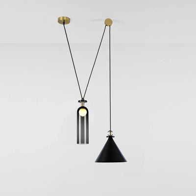 Delira Hanglamp Geometrisch Glas en Metaal