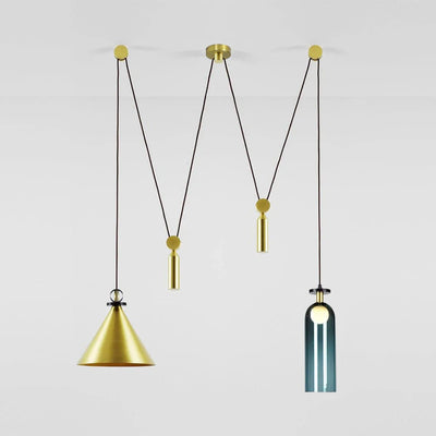 Delira Hanglamp Geometrisch Glas en Metaal