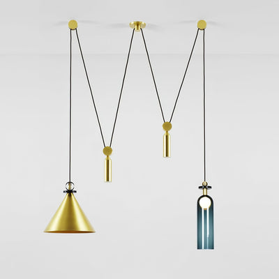 Delira Hanglamp Geometrisch Glas en Metaal