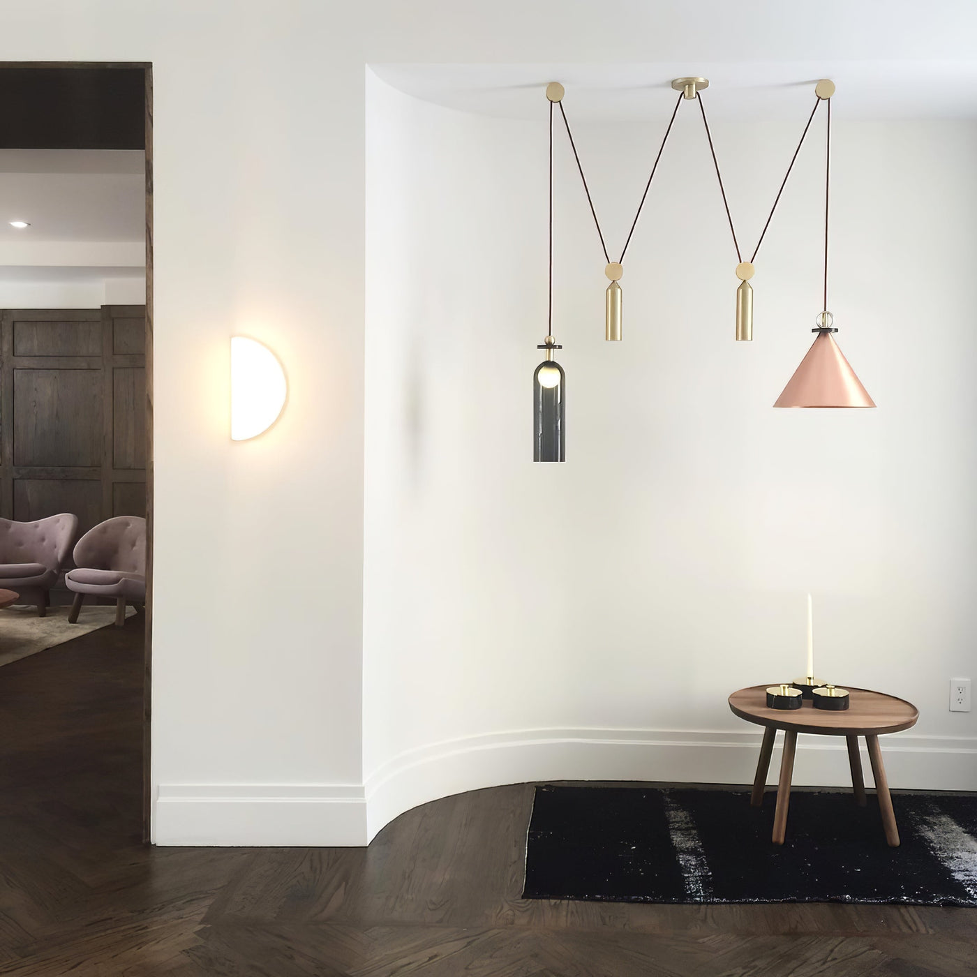 Delira Hanglamp Geometrisch Glas en Metaal