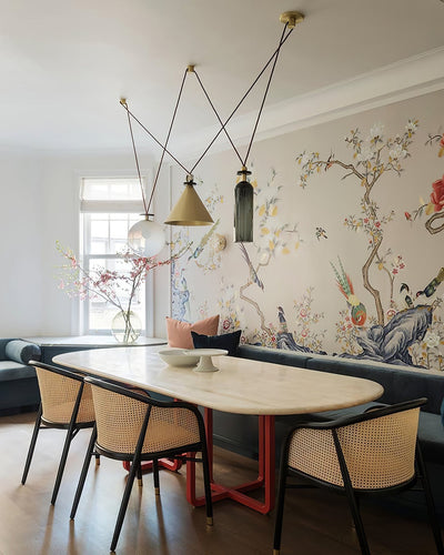 Delira Hanglamp Geometrisch Glas en Metaal
