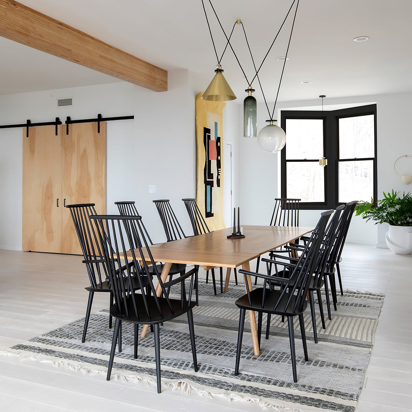 Delira Hanglamp Geometrisch Glas en Metaal