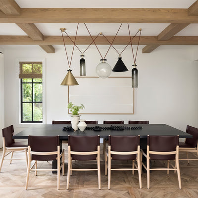 Delira Hanglamp Geometrisch Glas en Metaal