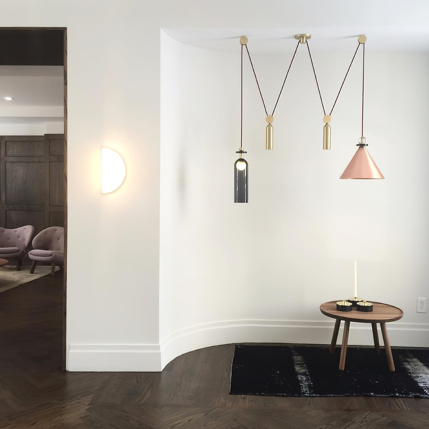 Delira Hanglamp Geometrisch Glas en Metaal