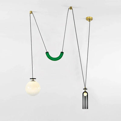 Delira Hanglamp Geometrisch Glas en Metaal