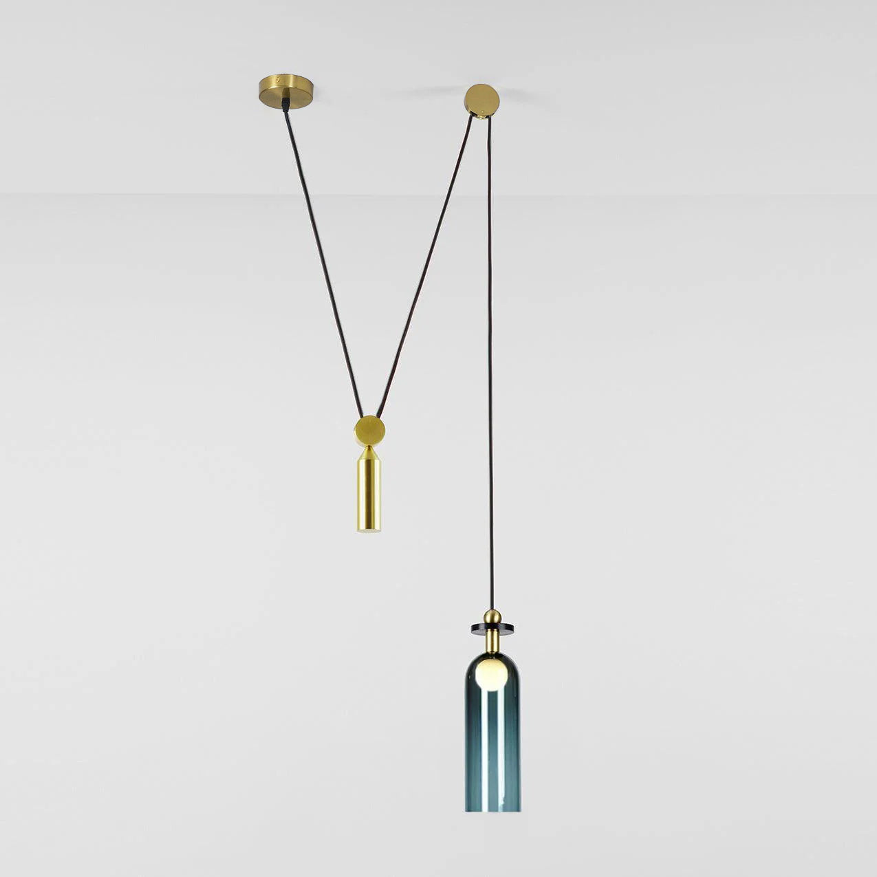 Delira Hanglamp Geometrisch Glas en Metaal