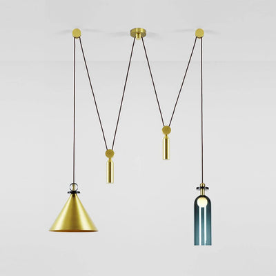 Delira Hanglamp Geometrisch Glas en Metaal