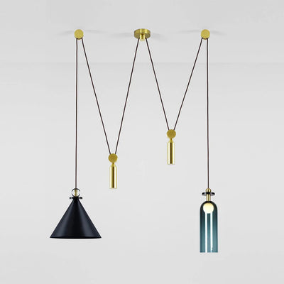 Delira Hanglamp Geometrisch Glas en Metaal