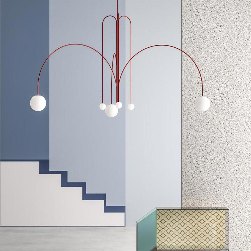 Delira Hanglamp Glazen Bollen Luxe Design