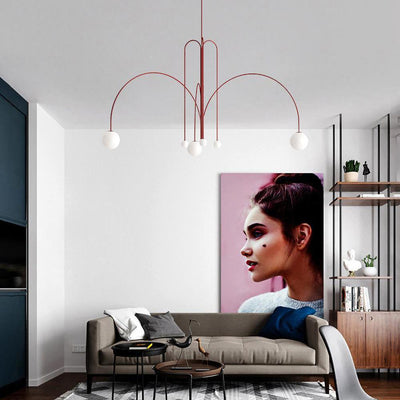 Delira Hanglamp Glazen Bollen Luxe Design