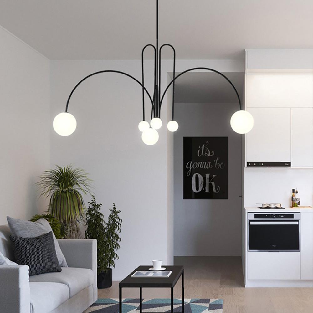 Delira Hanglamp Glazen Bollen Luxe Design