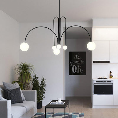 Delira Hanglamp Glazen Bollen Luxe Design