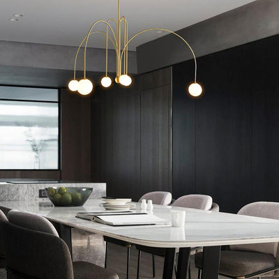 Delira Hanglamp Glazen Bollen Luxe Design