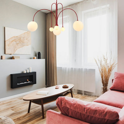Delira Hanglamp Glazen Bollen Luxe Design