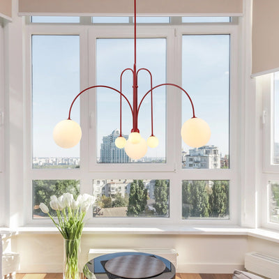 Delira Hanglamp Glazen Bollen Luxe Design