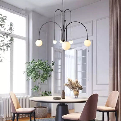 Delira Hanglamp Glazen Bollen Luxe Design