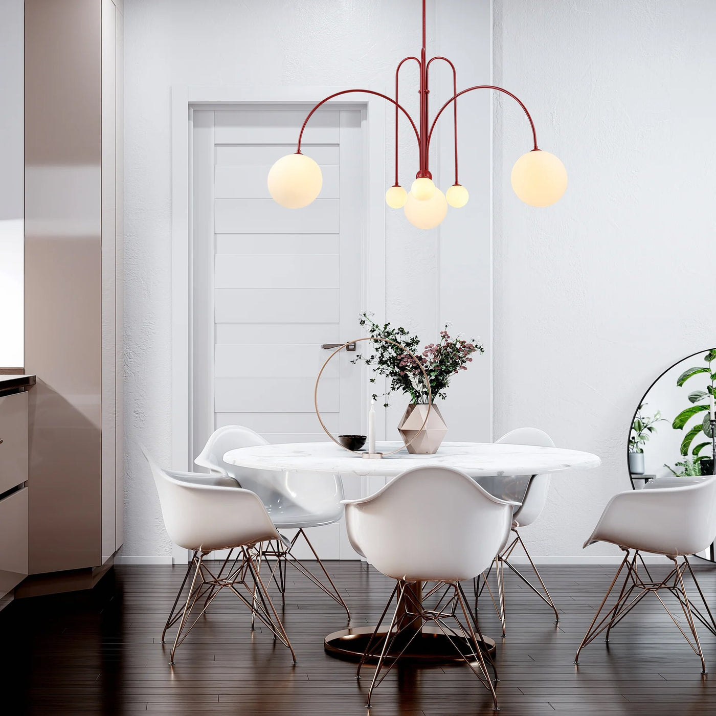 Delira Hanglamp Glazen Bollen Luxe Design