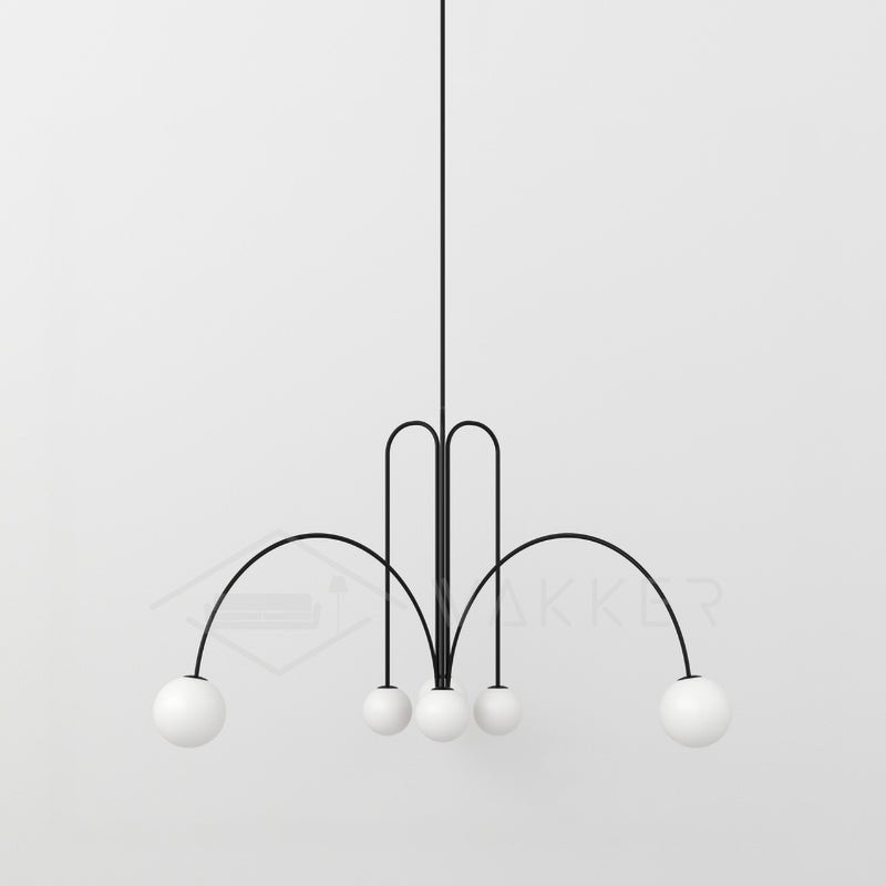 Delira Hanglamp Glazen Bollen Luxe Design