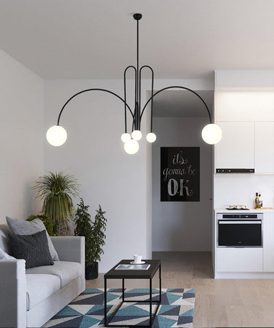 Delira Hanglamp Glazen Bollen Luxe Design
