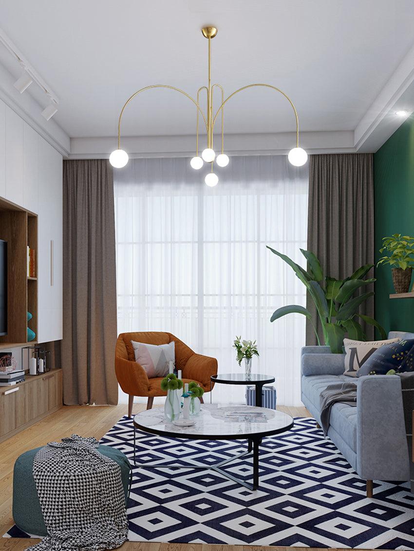 Delira Hanglamp Glazen Bollen Luxe Design