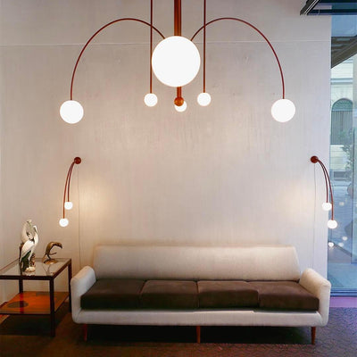 Delira Hanglamp Glazen Bollen Luxe Design