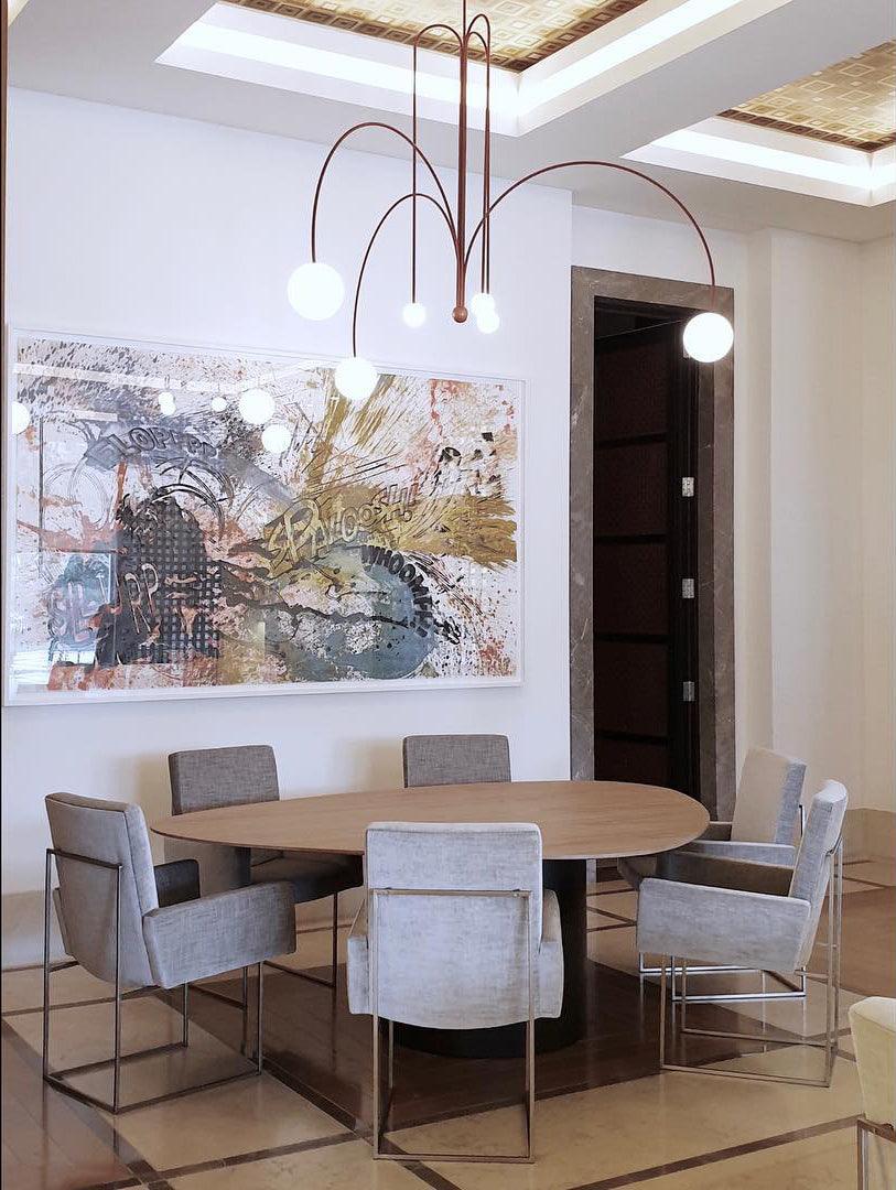 Delira Hanglamp Glazen Bollen Luxe Design