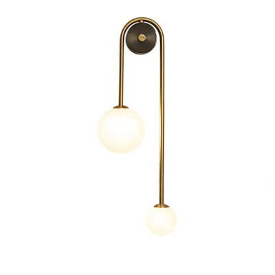 Delira Wandlamp Scandinavisch Glas Metaal Design