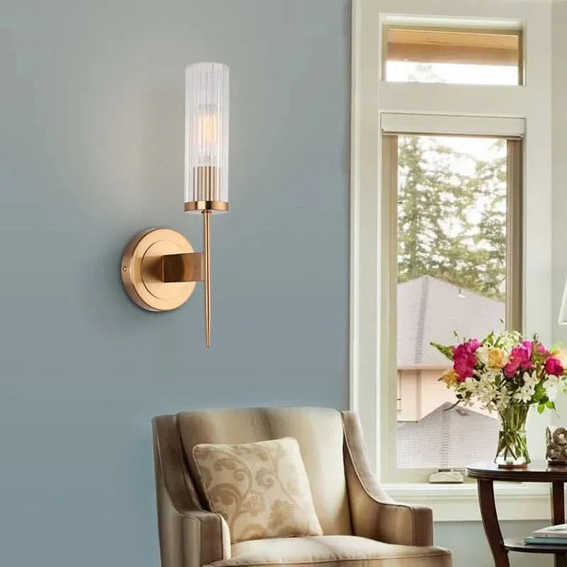 Delira Wandlamp Klassiek Glas Metaal Design