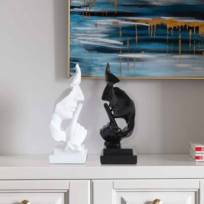 Delira Beeldje Abstract Gezicht Modern Kunstobject