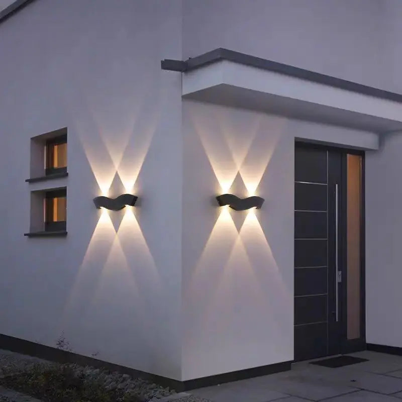 Delira Moderne Waterdichte LED Buitenlamp Wand