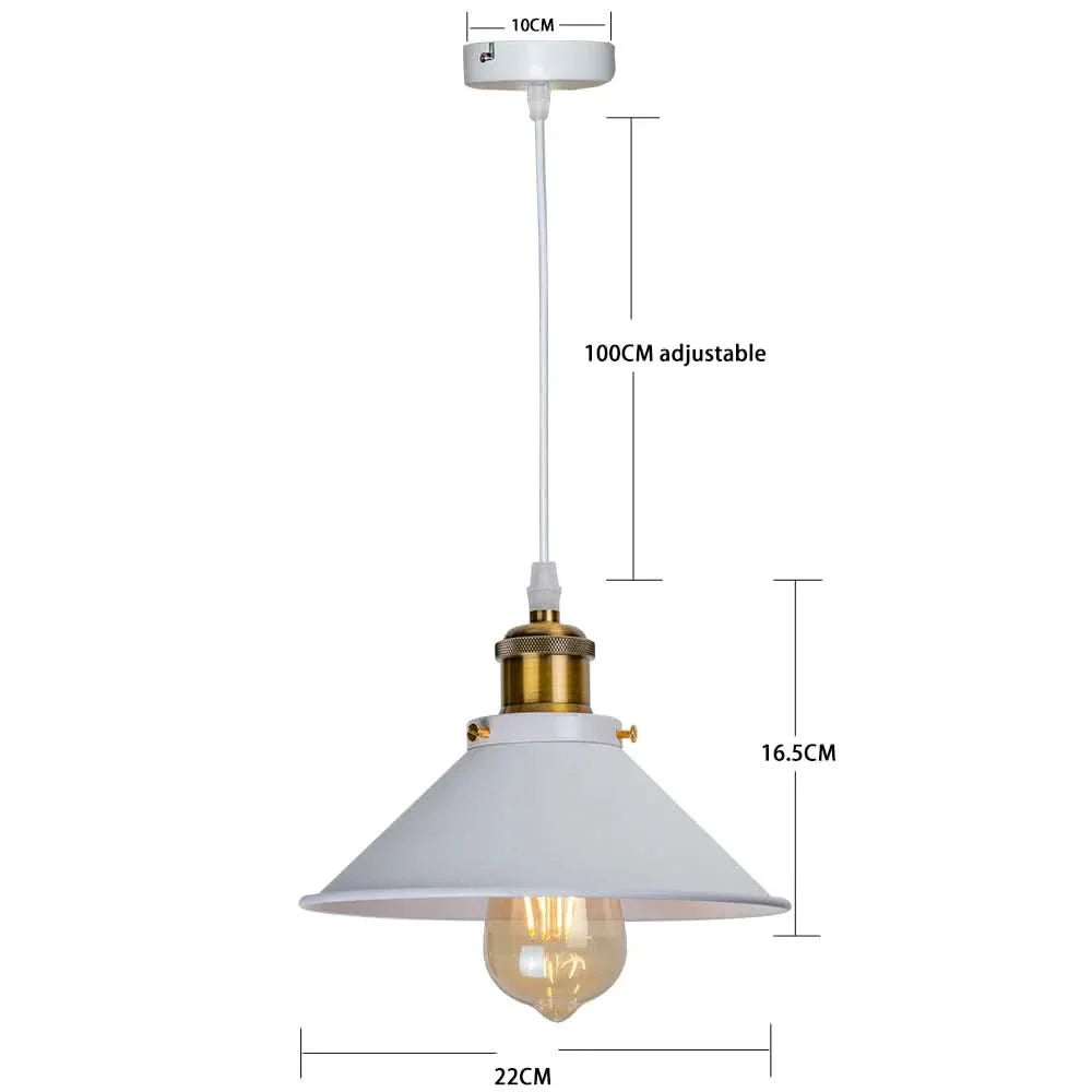 Delira Hanglamp Vintage Retro Metaal Design