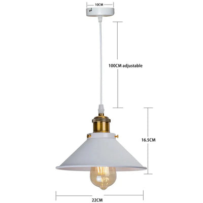 Delira Hanglamp Vintage Retro Metaal Design