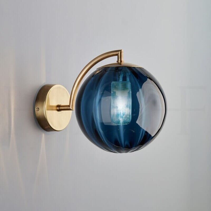Delira Wandlamp Ronde Glazen Kap