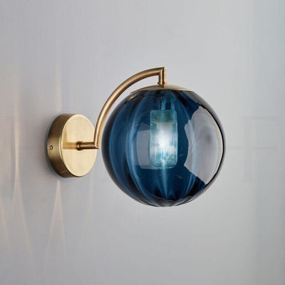 Delira Wandlamp Ronde Glazen Kap