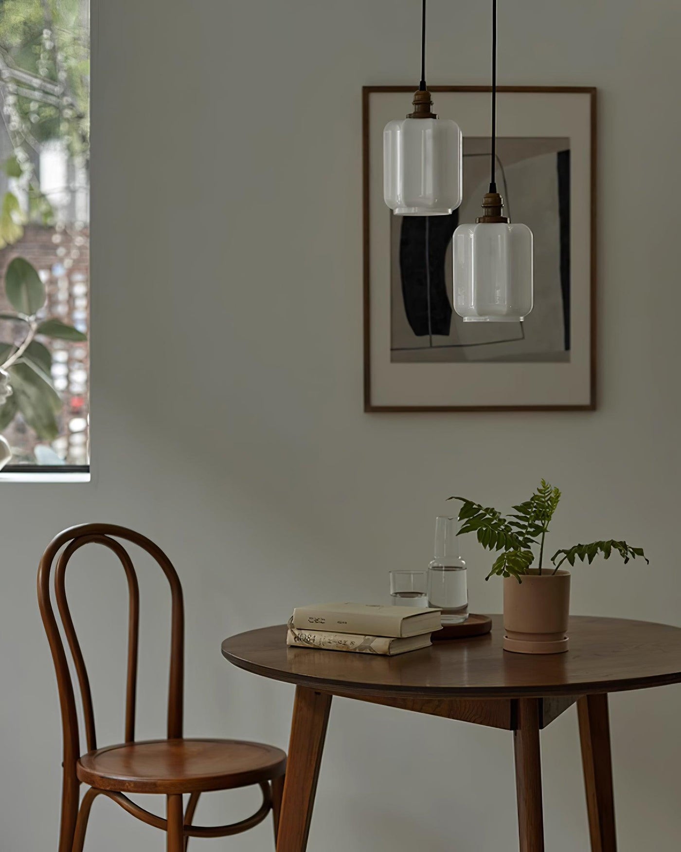 Delira Hanglamp Glas en Messing