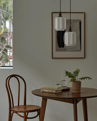 Delira Hanglamp Glas en Messing