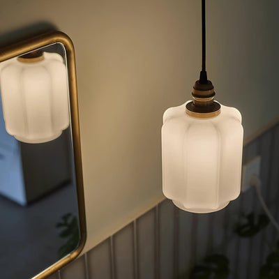 Delira Hanglamp Glas en Messing