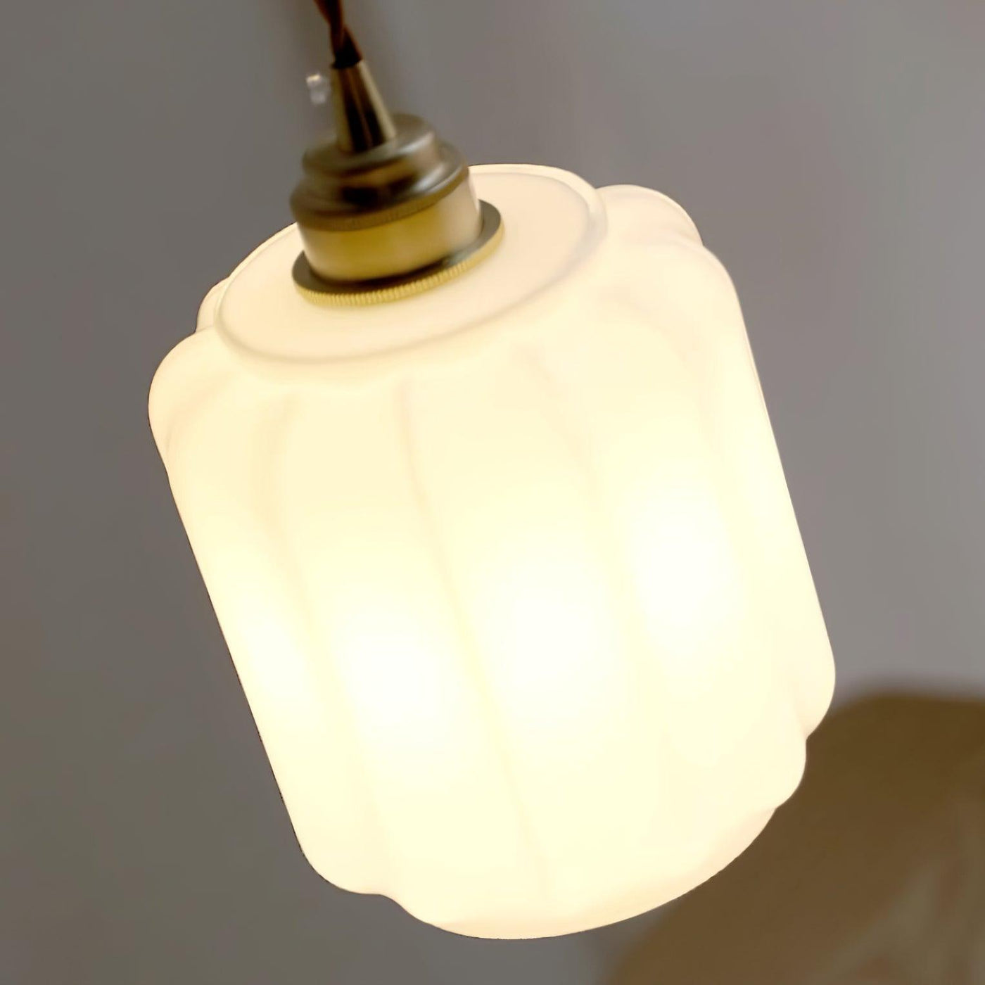 Delira Hanglamp Glas en Messing
